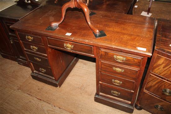 Edwardian kneehole desk